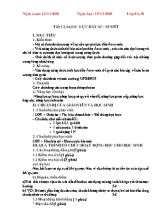 Giáo án Vật lý Lớp 8 - Tiết 12 đến 22 - Năm học 2018-2019